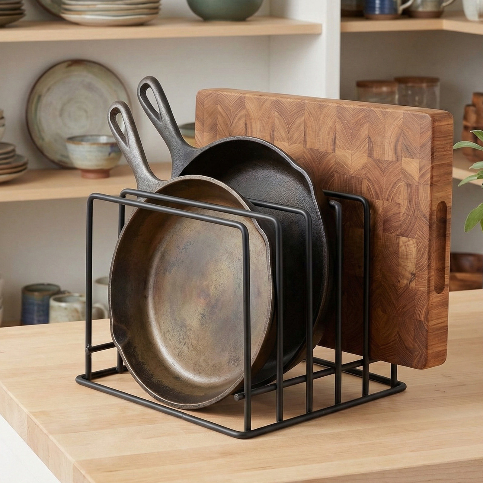 2個セット カウンタートップ用まな板ラック キッチンベーキン - Kitchen For Baking のレビューと価格