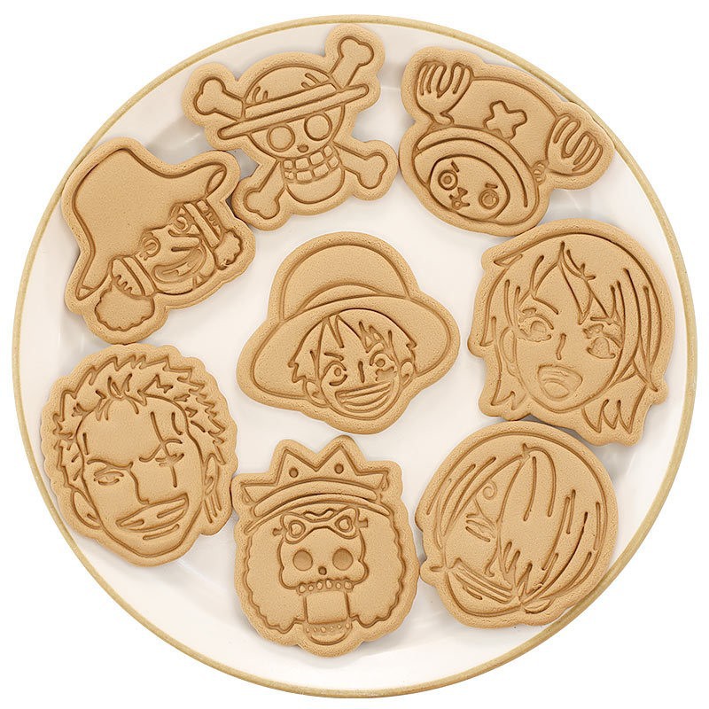 ワンピースクッキングモールドルフィゾロチョッパースカルクッキ - Kitchen For Baking のレビューと価格